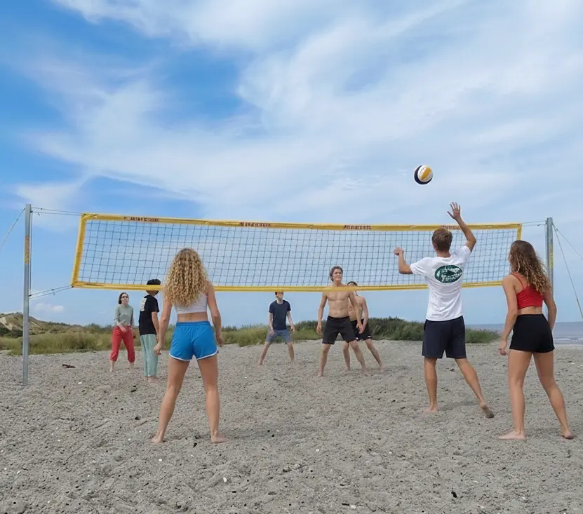 Camp-Aktivitäten ohne Wind auf Fehmarn